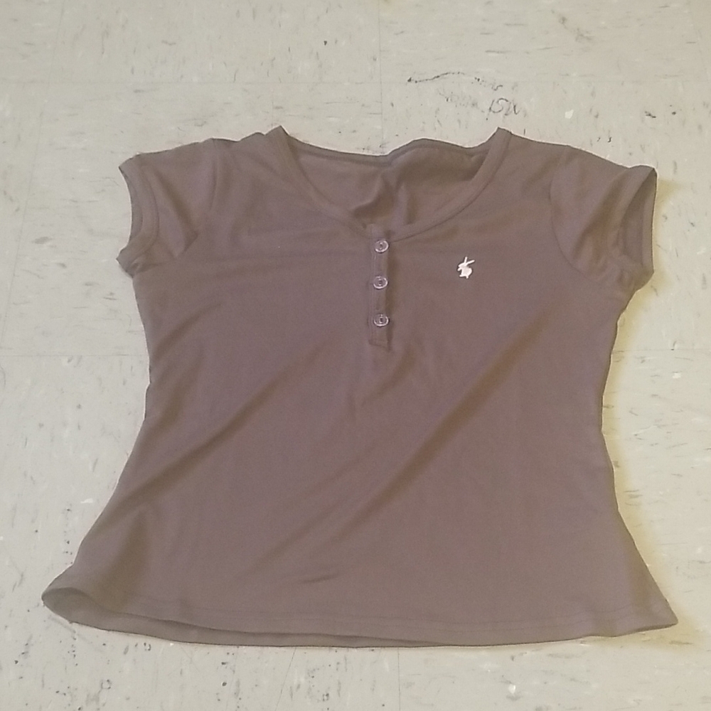 Purple Short Sleeve Polo Shirt
